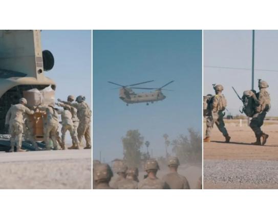 Tropas de EU aparecen en frontera con Mexicali