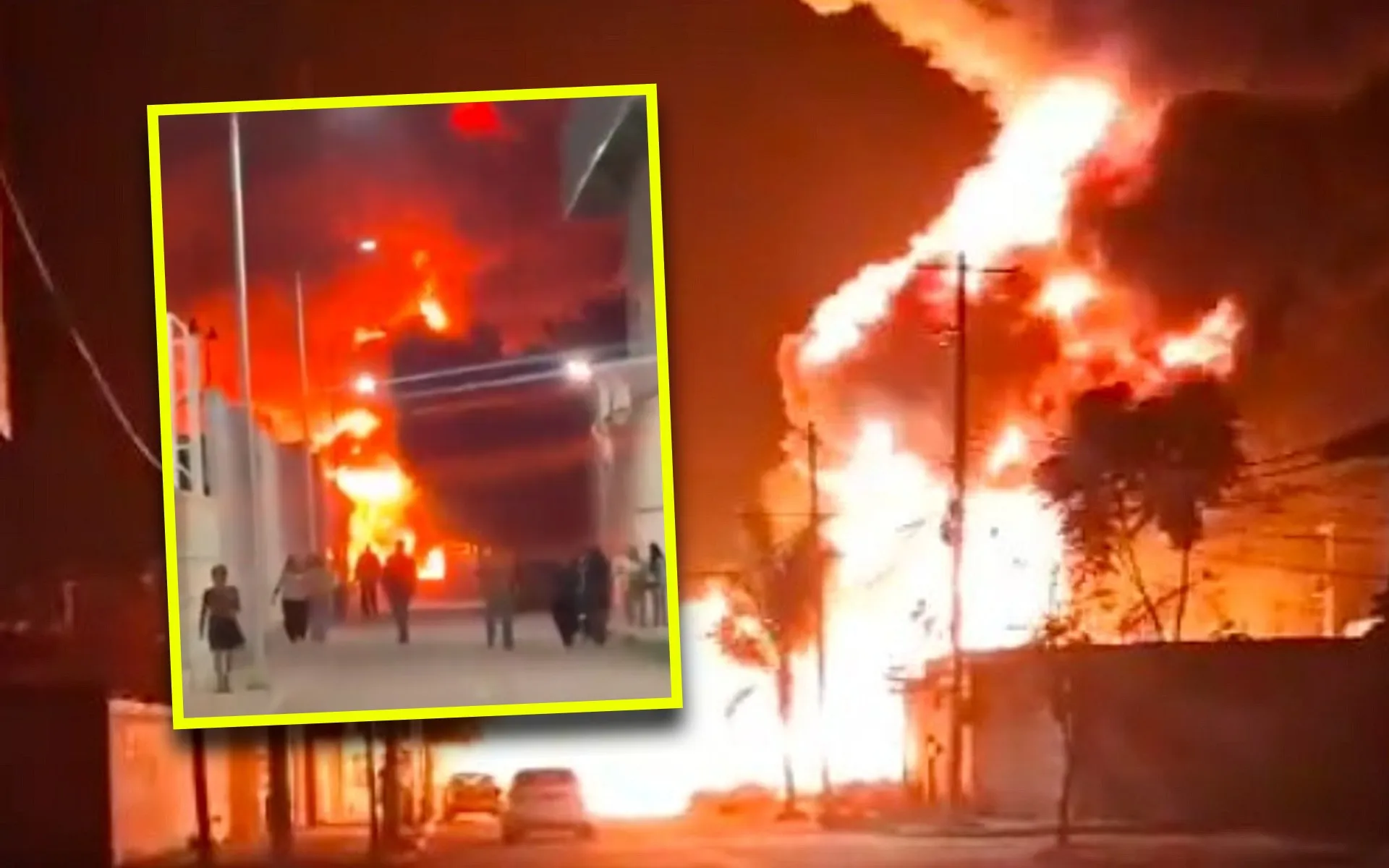 Explota bodega de gasolina en Villagrán; podría ser huachicol