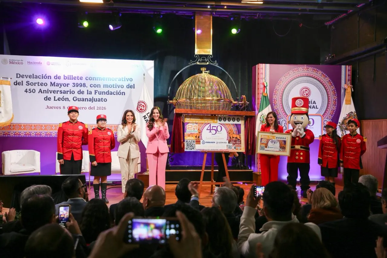 Lotería Nacional conmemora 450 años de León