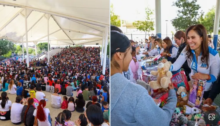 Reparten juguetes Reyes Magos en León