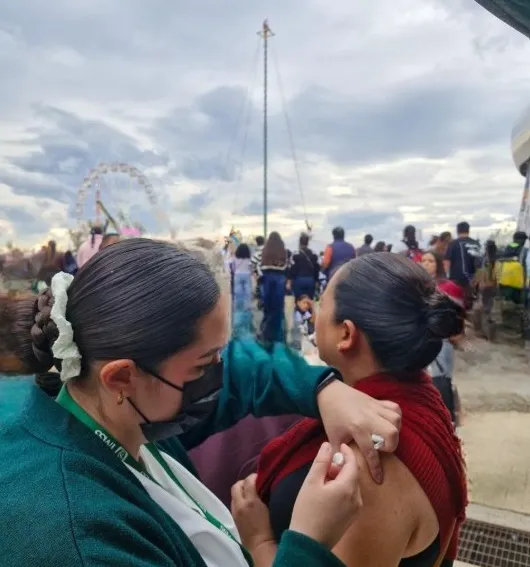 Blindan a Guanajuato contra sarampión