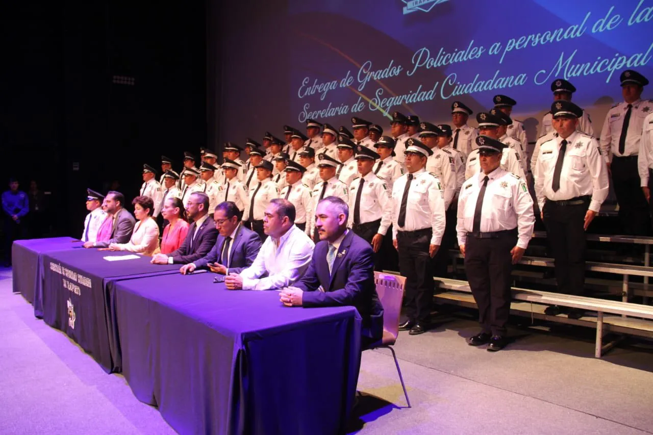 Promueve Irapuato a policías
