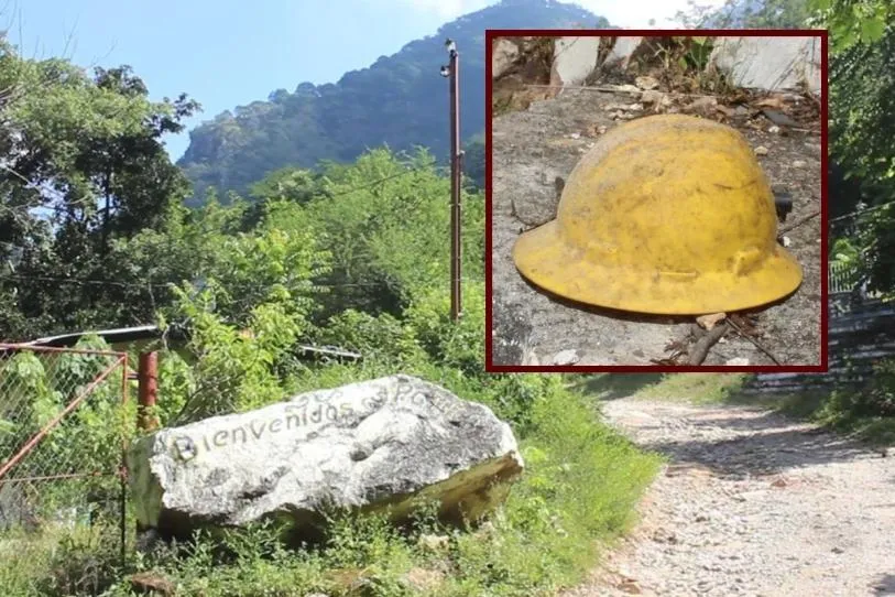 Hallan pertenencias de mineros desaparecidos en Sinaloa