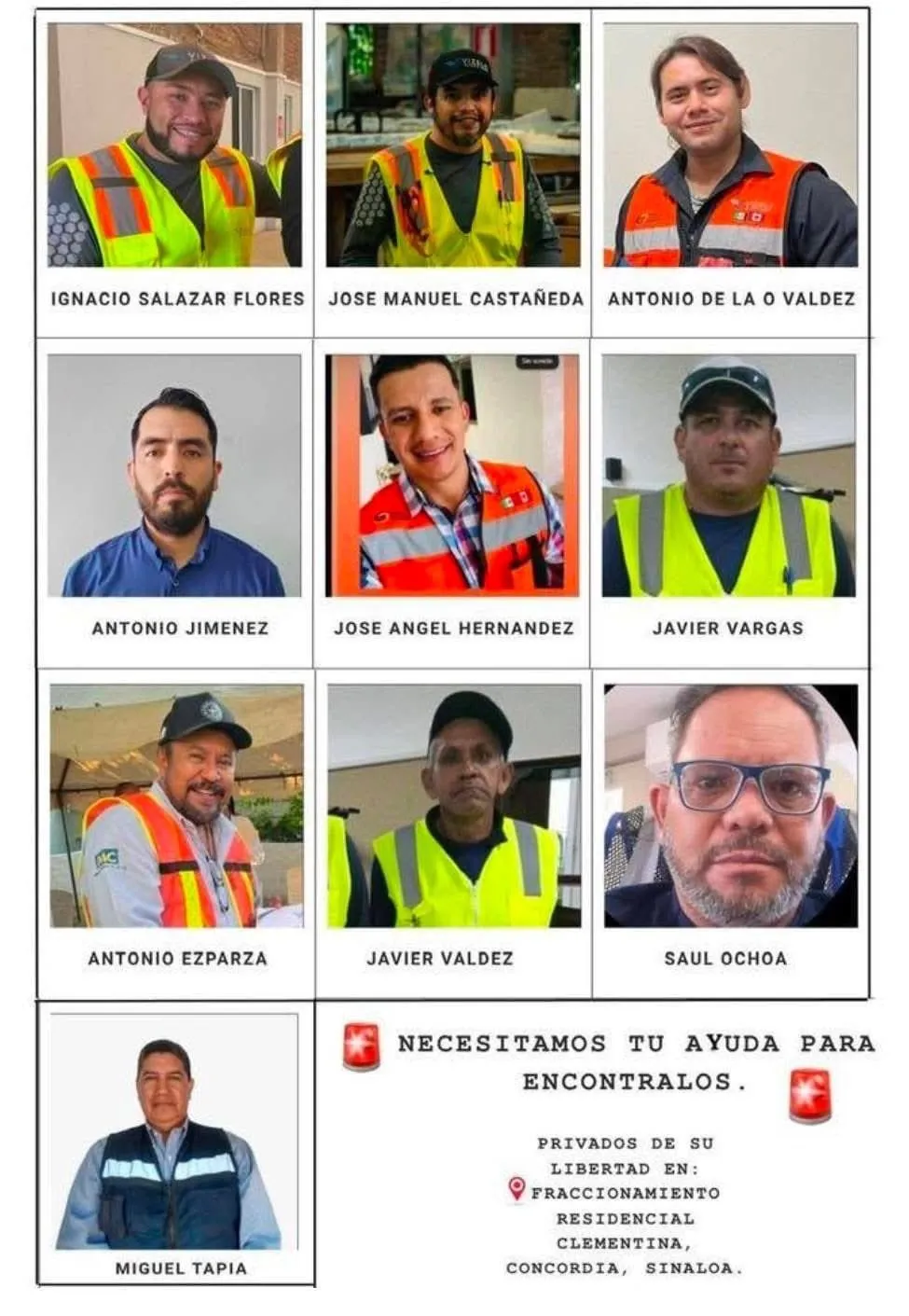 FGR halla 10 cuerpos en búsqueda de mineros desaparecidos