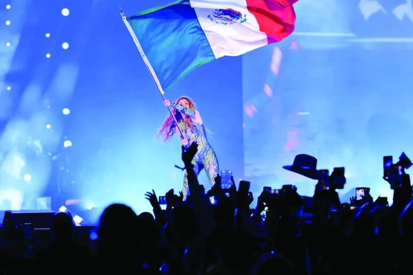 Shakira llena el Zócalo