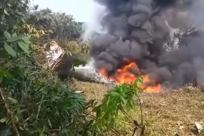 ¡Avionazo en Colombia!