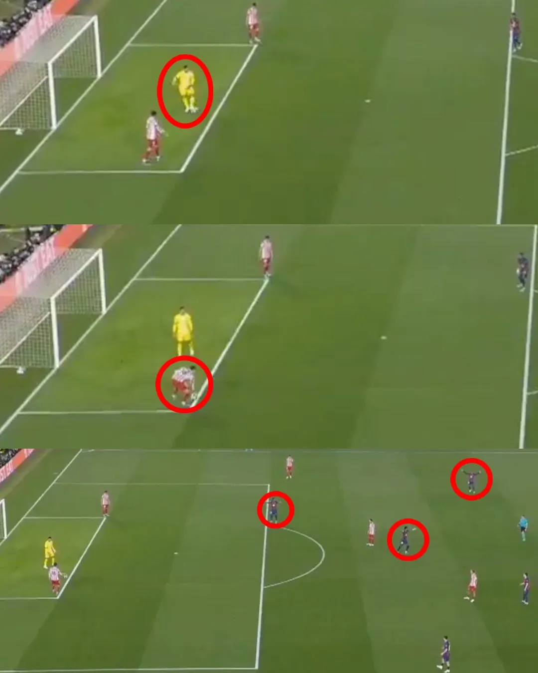 El Atleti se la cobra al Barça y el árbitro lo apuñala