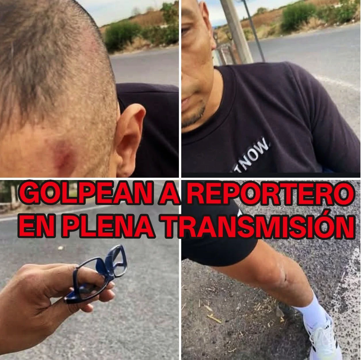 Efectivos de Fiscalía roban y golpean a reportero