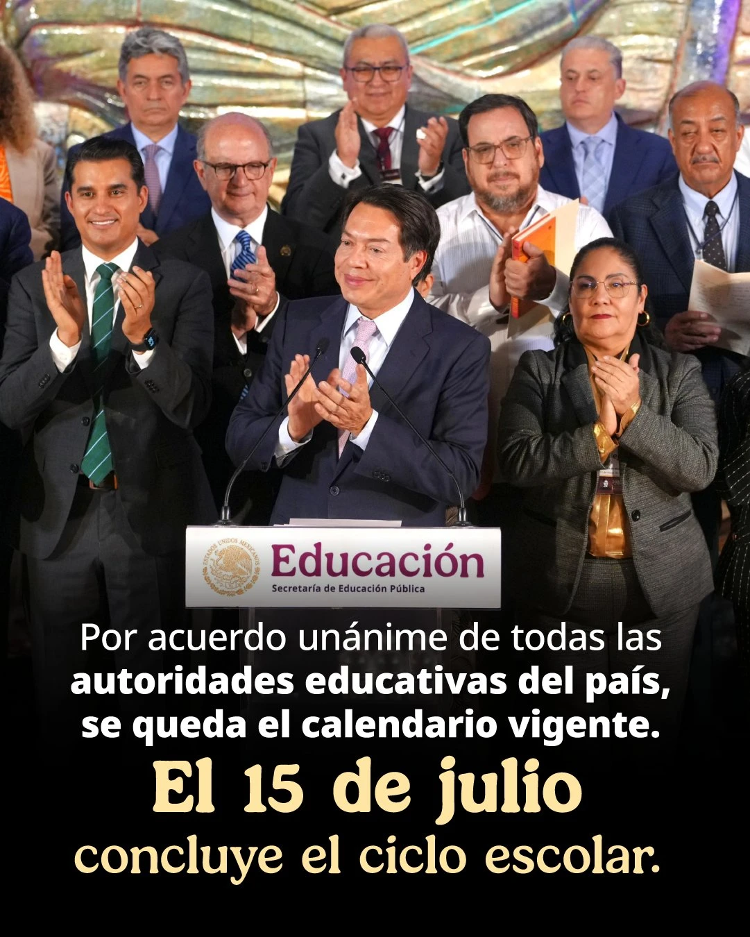 SEP recula y mantendrá sin cambios el calendario escolar