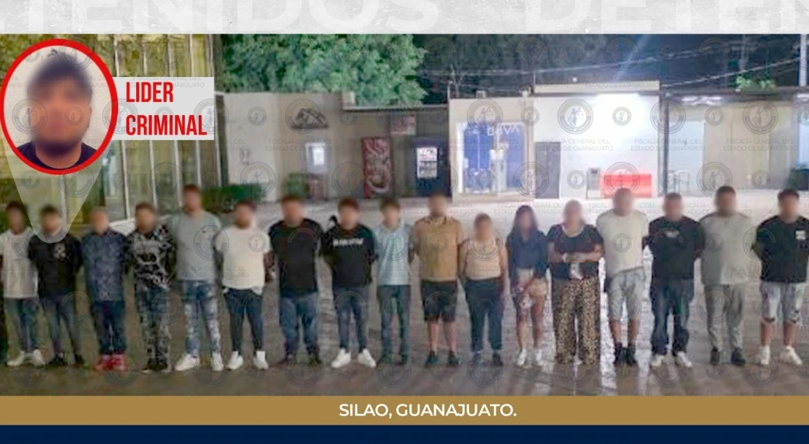 Capturan a 22 miembros del CJNG en Silao