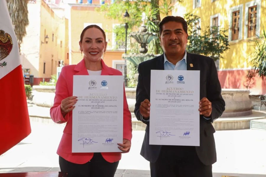 Se hermanan Purísima y Guanajuato Capital
