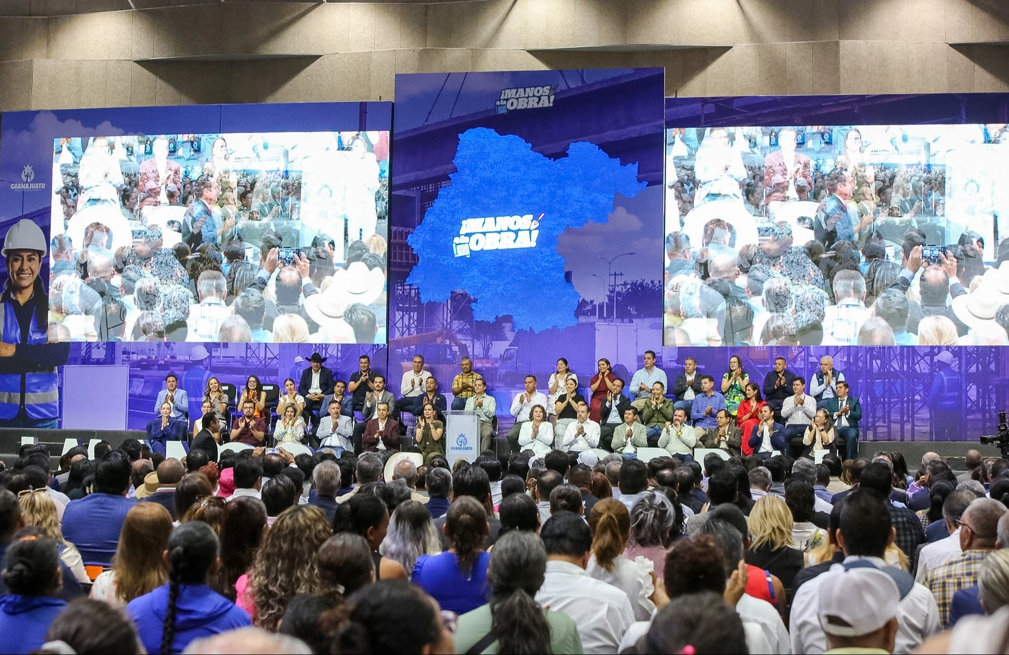 Anuncia Gobernadora múltiples y millonarias obras para Guanajuato