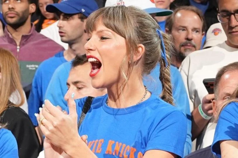 Taylor Swift reaparece en la NBA y aviva las especulaciones