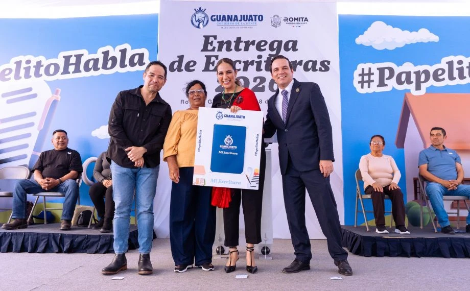 Entrega Guanajuato escrituras