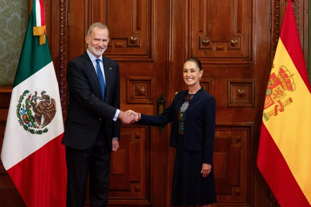 Sheinbaum se reúne con el Rey de España tras ruptura originada por AMLO