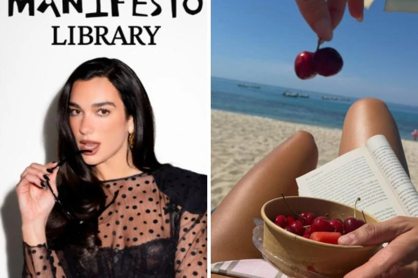 Dua Lipa abre su biblioteca con libros prohibidos y censurados