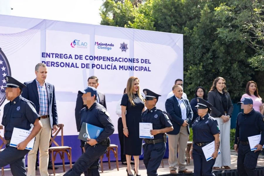 Reconoce Gobierno de Silao desempeño de Policías Municipales