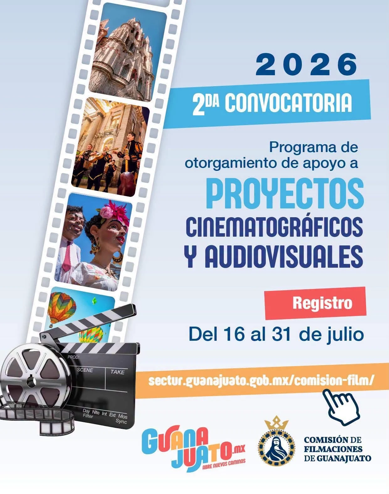 Lanzan convocatoria del Programa de Apoyo a Proyectos Cinematográficos 