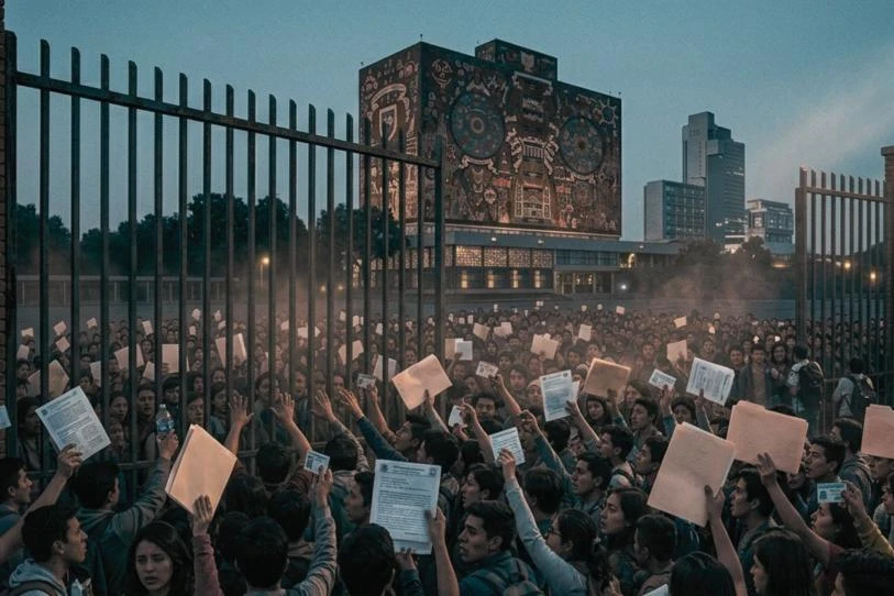 Pagaron hasta $4 mil por trampa en examen UNAM