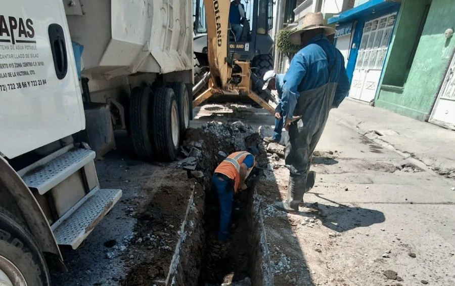 Trabaja Silao en su drenaje