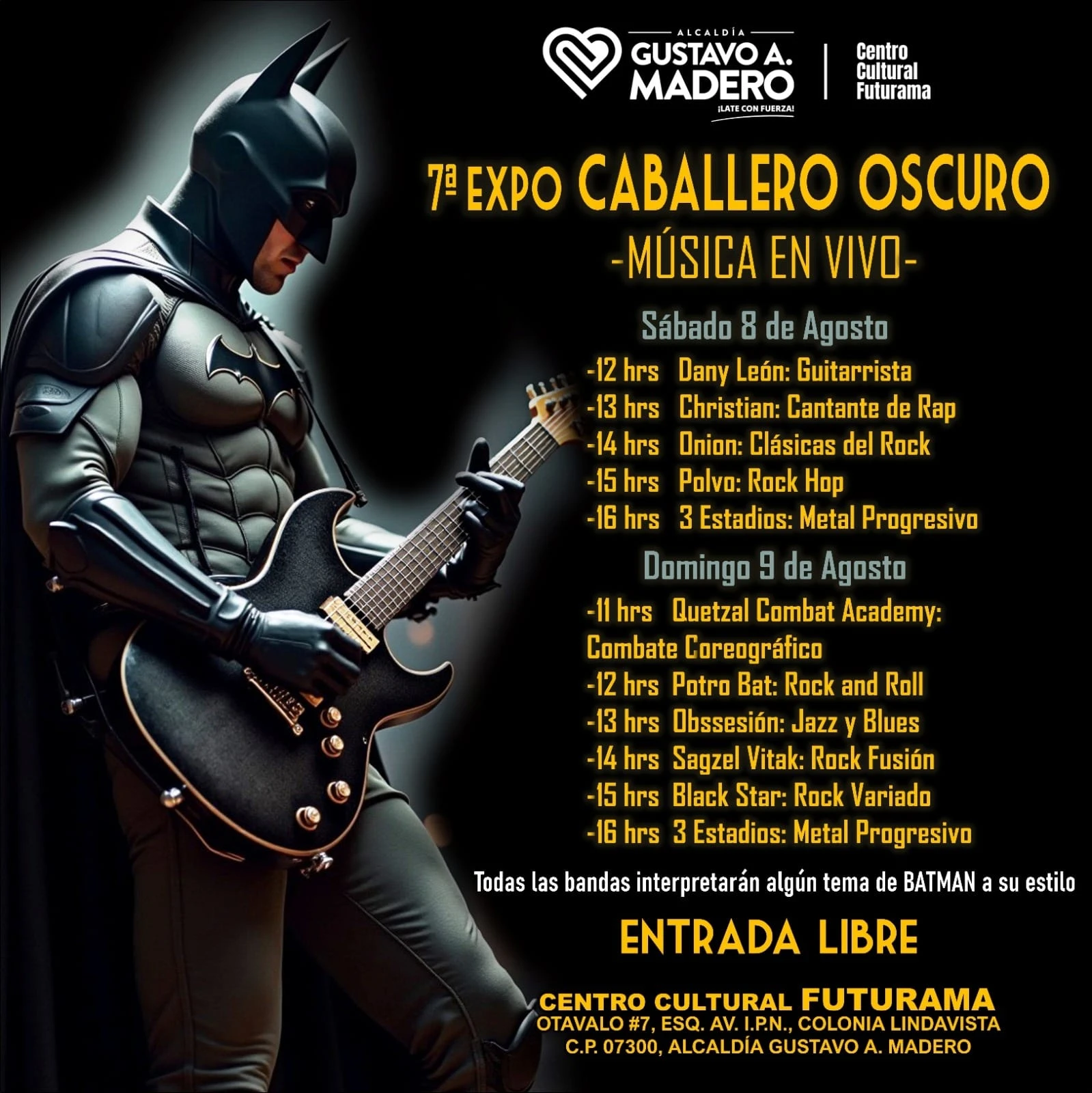 Llega la Expo Caballero Oscuro para festejar el pre aniversario de Batman