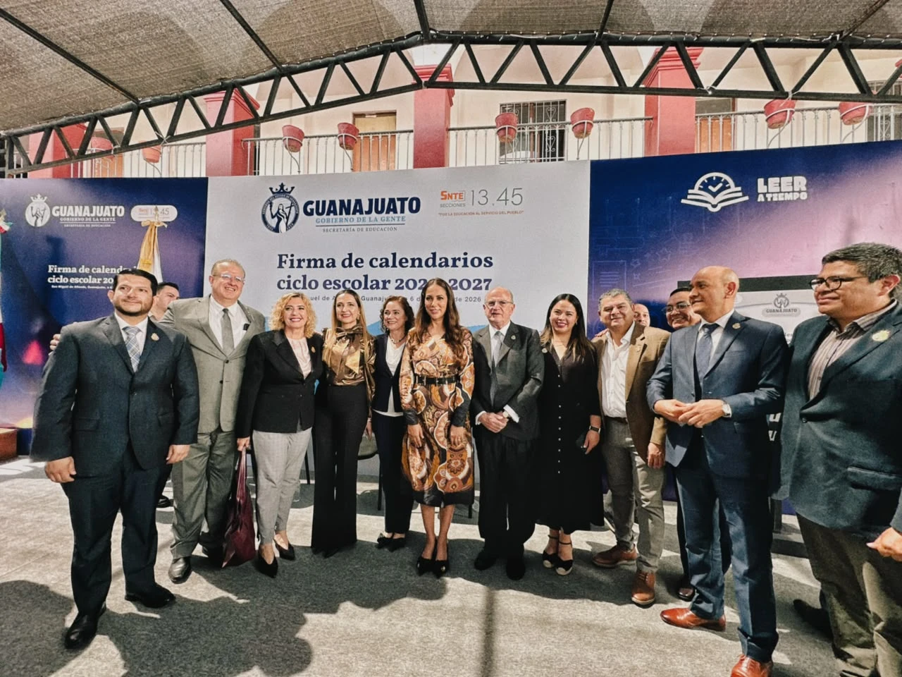 Firman los Calendarios Escolares para Guanajuato 
