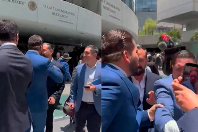 Se pelean por narco en el Senado
