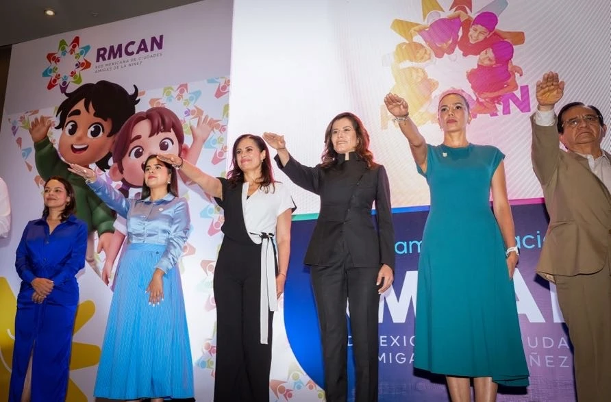 Asume Ale Gutiérrez presidencia de la Red Mexicana de Ciudades Amigas de la Niñez
