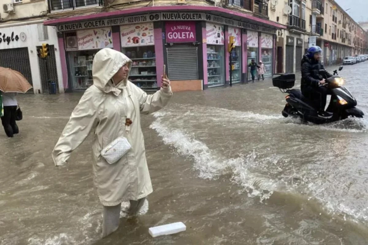 Fuertes lluvias en España ya ocasionan heridos