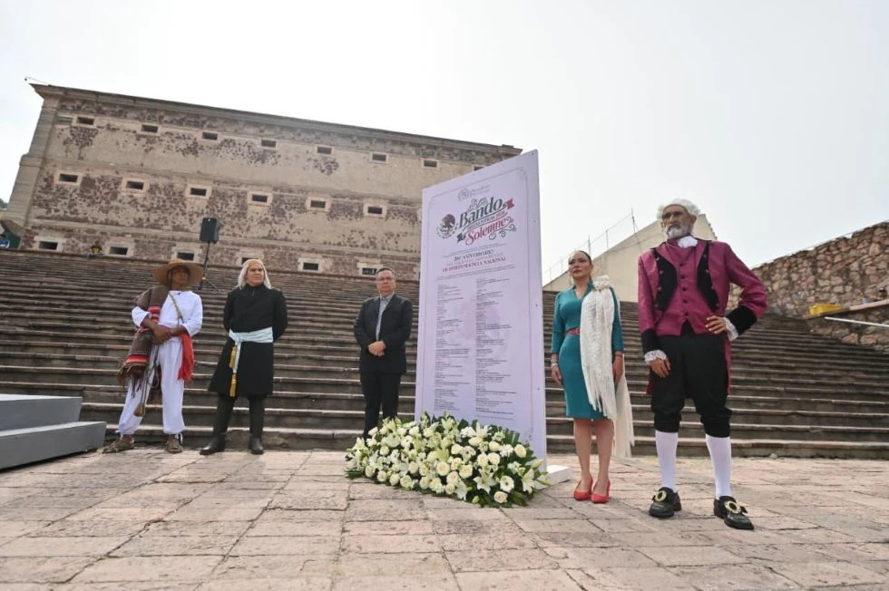 Arrancan Mes Patrio en Guanajuato Capital