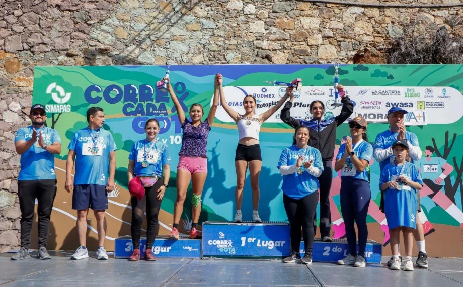 Organismo operador de agua concreta carrera