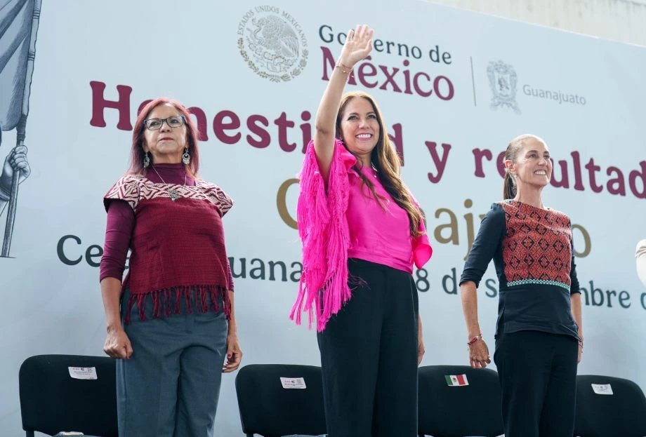 Desde Irapuato, Sheinbaum dicta su Mañanera