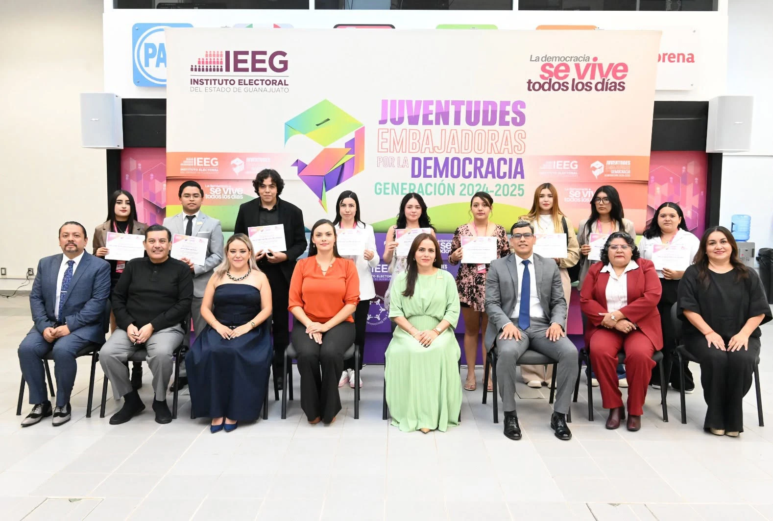 Invita IEEG a participar en Juventudes Embajadoras por la Democracia
