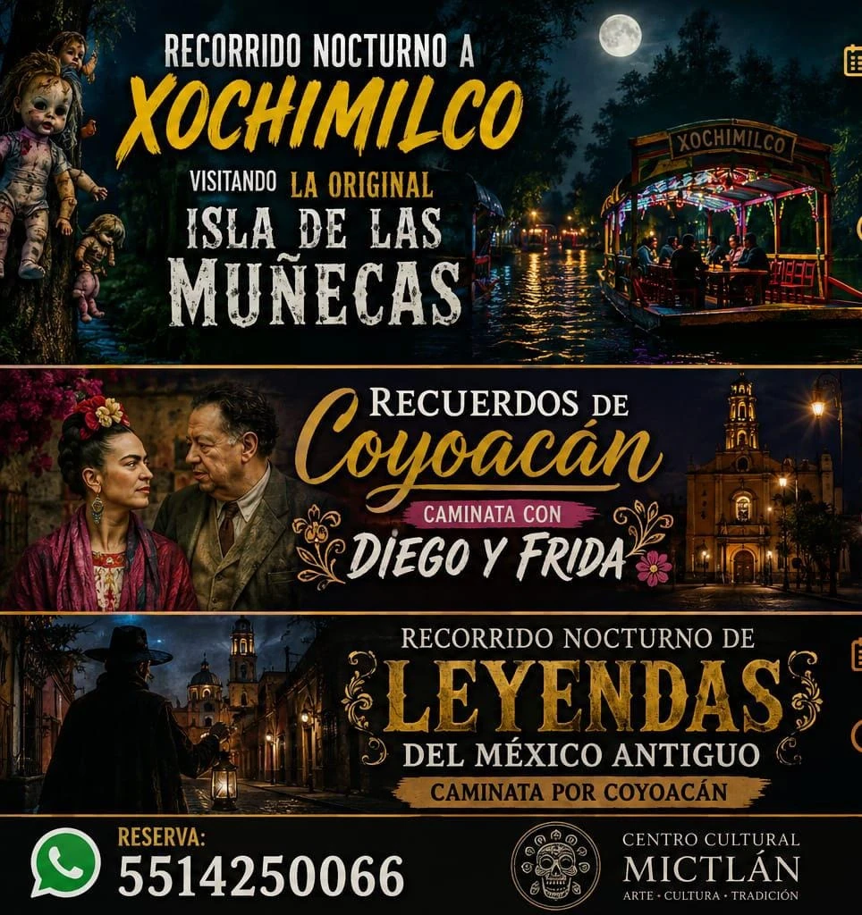 Recorren leyendas los canales de Xochimilco
