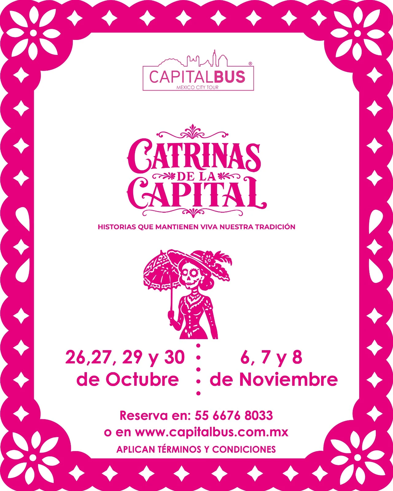 ¿Quién quiere pasear con Catrinas?
