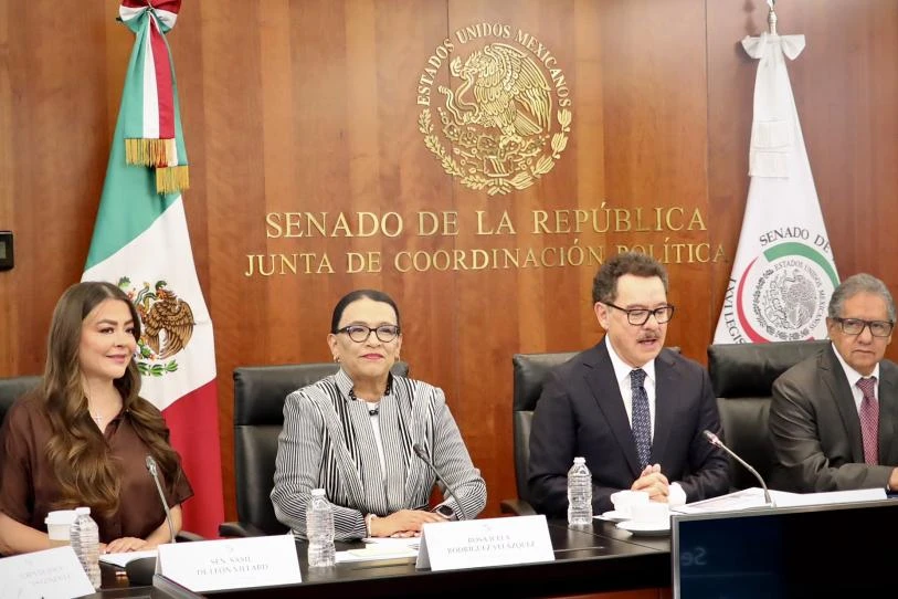 Secretaria de Gobernación comparece 'en privado'