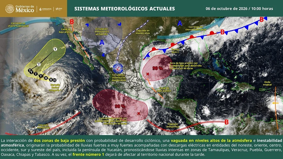 Seguirá lloviendo en Guanajuato