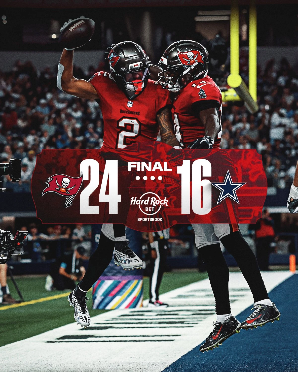 Otra vez pierden los Cowboys