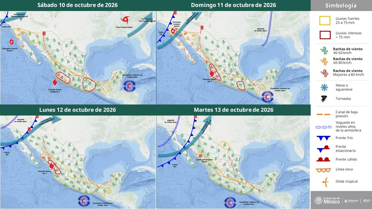 'Simón' sube a categoría 3