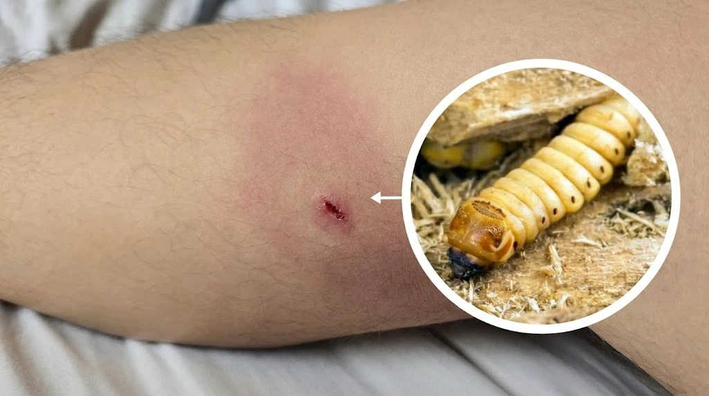 Suman 17 casos de gusano barrenador en humanos
