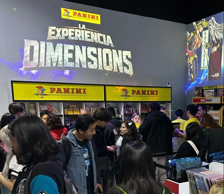 Lanza Panini piezas de colección