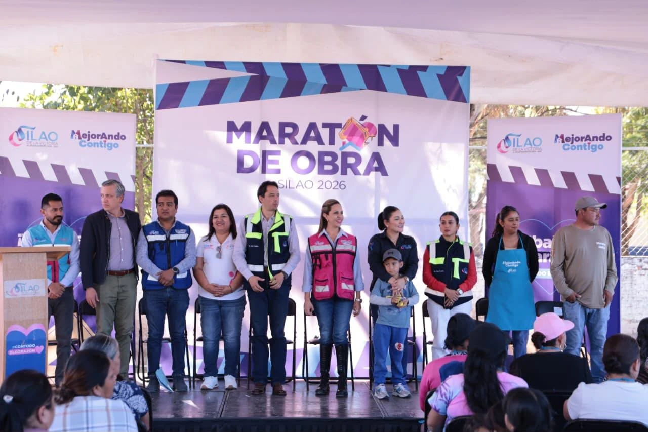 Continúa la carrera por más obras en Silao