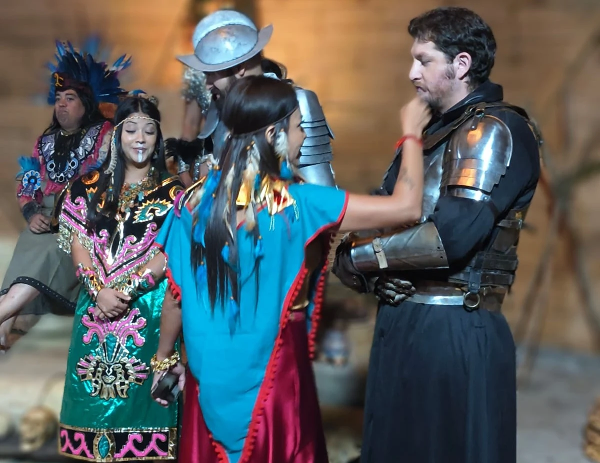 Recrea 'Cuitlahuátzin' episodio de la historia mexicana