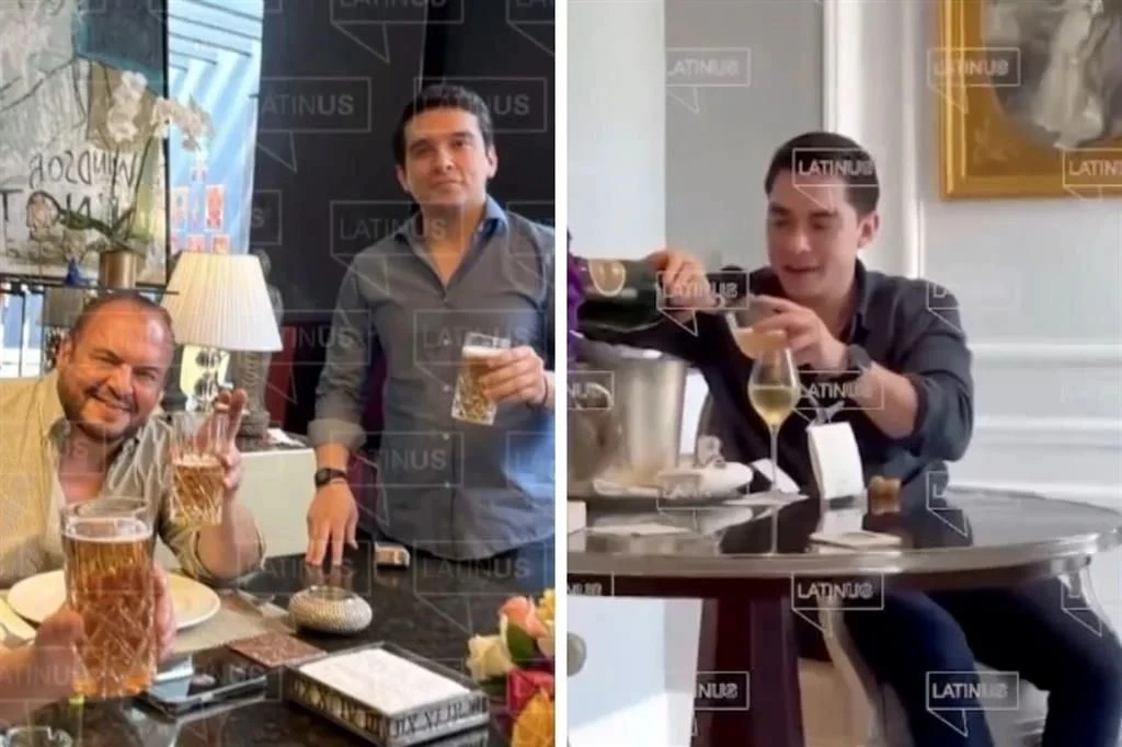 Exhiben al hijo de la Presidenta del INE gozando de lujos en París, con un proveedor