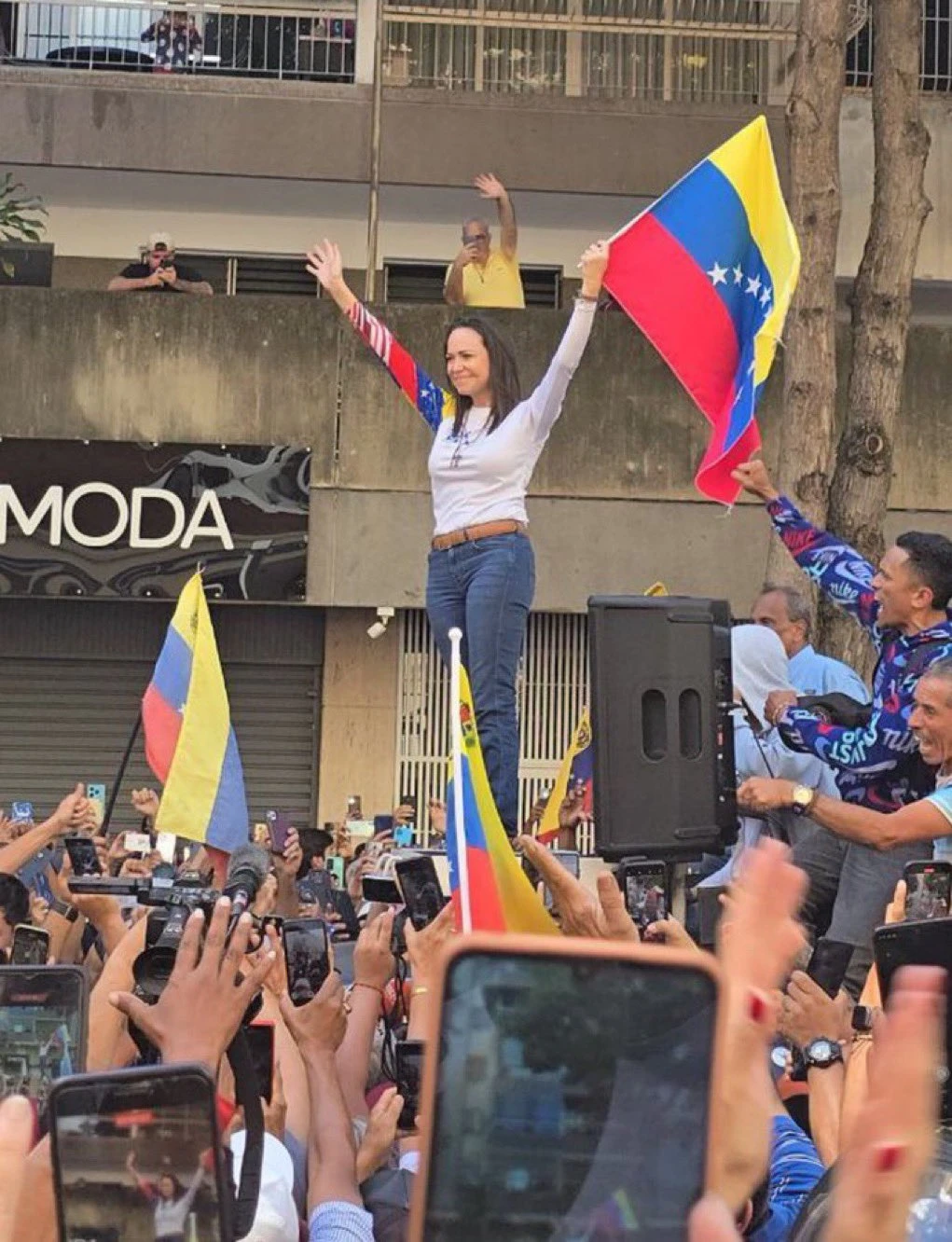 María Corina Machado regresa a Venezuela 