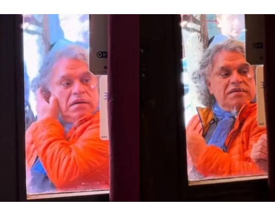 Captan a Juan Gabriel en cafetería de París